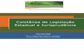 Coletânea de Legislação Estadual e Jurisprudência - Tocantins - Vol.I - trechos
