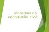 Materiais da construção civil1