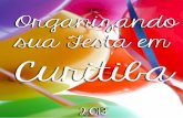 Catálogo Organizando sua Festa em Curitiba
