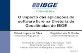 O impacto das aplicações de software livre na Diretoria de Geociências do IBGE