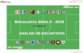 Análise de Escanteios Brasileirão 2016 - Série A - 5ª Rodada