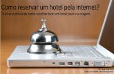 8 dicas de como reservar um hotel pela internet
