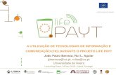 LIFE PAYT Launching Event:  A utilização de Tecnologias de Informação e Comunicação (TIC) durante o projeto LIFE PAYT