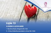 Lição 13 - O jovem e a lei do amor