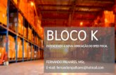 Apresentação sobre BLOCO K no Senai Cascavel 2015
