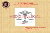Medicina Legal Rafael Sanchez , SECCIÓN SAIA -J