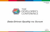 Data driven quality - tdc2016
