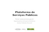 Portal de serviços públicos do Governo Federal