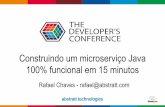 Construindo um micro-serviço Java 100% funcional em 15 minutos