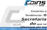 Palestra no COINS 2015 - Congresso Internacional para profissionais do Secretariado
