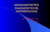 Diagnósticos Diferenciais das monoartrites