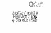 QCon 2016 - Estratégias e Desafios na Implantação de Lean no Setor Público e Privado