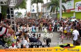 Desfile 7 de setembro em Santo Antonio de Jesus-BA, 07.09.16