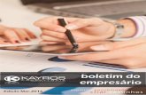Boletim do Empresário Kayros Consultoria | Março.2016