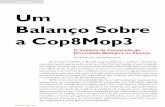 RQS 2006 - Balanço Sobre a COP8 MOP3 da ONU - Especial