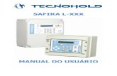 Manual do usuário painel safira L125 A / L250-A