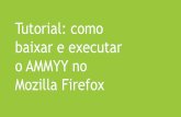Tutorial - Como executar o ammyy no Mozilla Firefox