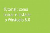Tutorial: como baixar e instalar o WinAudio 8.0
