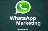 WhatsApp para negócios - Marcos Lenine
