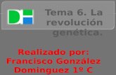 Tema 6. La revolucióon genética.