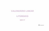 Calendário Litúrgico Linear - 2017