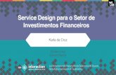 Service Design para o Setor de Investimentos Financeiros