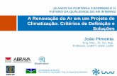 A Renovação do Ar em um Projeto de Climatização: Critérios de Definição e  Soluções