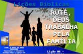 Rute, Deus trabalha pela família - Lição 08 - 4ºTrimestre 2016