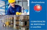 Climatização de Indústria e Galpões