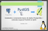 Instalando e conectando banco de dados PostgreSQL + extensão espacial PostGIS no QGIS