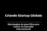 Criando startups globais