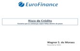 Apresentação Risco de Crédito EuroFinance - Novembro 2015 - Wagner S. de Moraes II