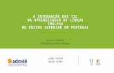 Colóquio ADMEE - A integração das TIC na Aprendizagem de Língua Inglesa no Ensino Superior em Portugal