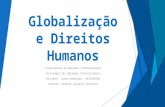 Globalização e Direitos Humanos