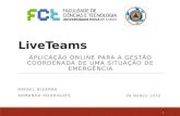 LiveTeams - Apresentação Proteção Civil