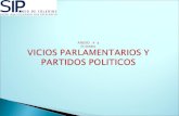 Vicios del parlamentarismo y partidos políticos