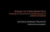 Social TV e Segunda Tela