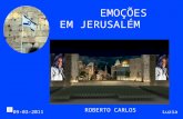 Roberto carlos emoções em jerusalém