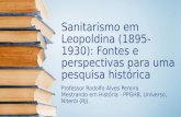 Sanitarismo em Leopoldina (1895-1930)