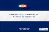 BPM Day SP 2016 - Transformação de uma empresa por meio de processos