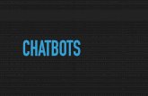 ChatBots: o que são? De onde veem? Para onde vamos?