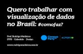 Quero trabalhar com visualização de dados no Brasil: #comofaz?