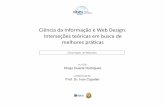 Ciência da Informação e Web Design: interseções teóricas em busca de melhores práticas.