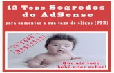12 Tops Segredos do AdSense para aumentar a sua taxa se clique (CTR)