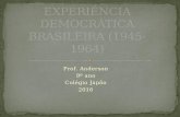 Experiência democrática brasileira (1945-1964)