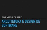 Arquitetura e design de software
