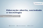Educação aberta, sociedade e tecnologia