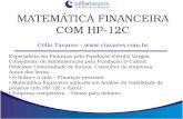 Matemática Financeira com HP12C