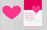 Cartões do dia de S. Valentim