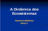 Dinâmica dos ecossistemas   factores abióticos parte2-cn8ano